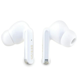 Guess Glitter Gradient TWS Bluetooth ausinės + prijungimo stotelė - rožinė