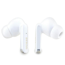 Guess Glitter Gradient TWS Bluetooth ausinės su prijungimo stotele – violetinės spalvos
