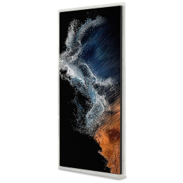 Karl Lagerfeld IML Ikonik MagSafe dėklas Samsung Galaxy S23 Ultra - skaidrus