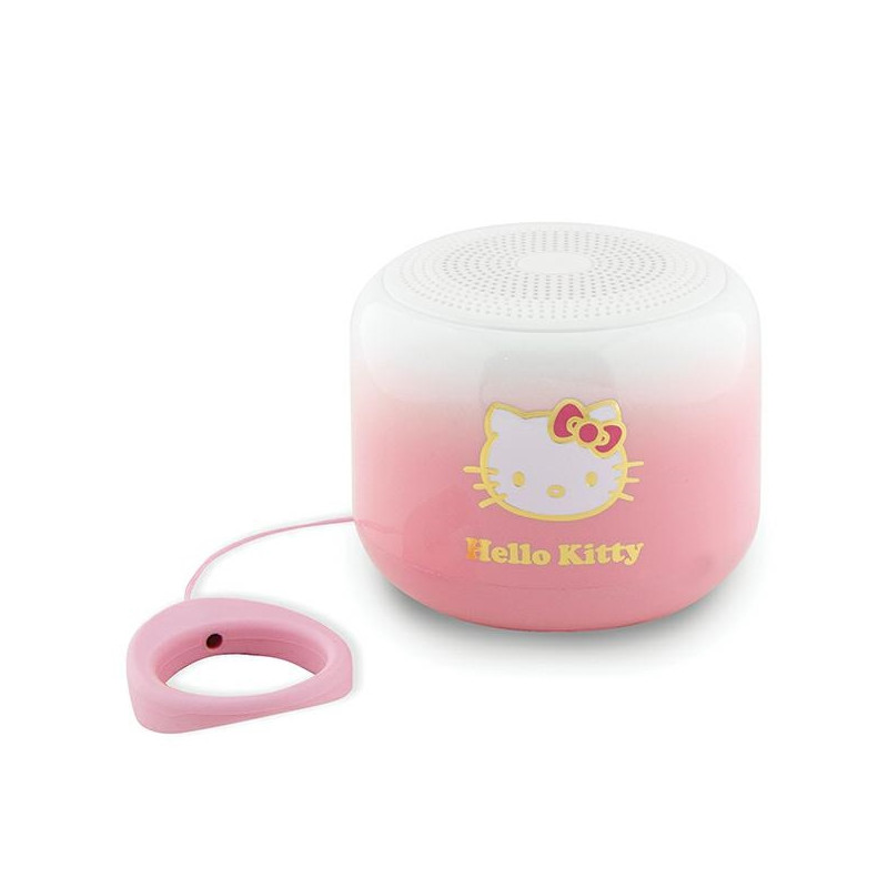 Hello Kitty Electroplate Gradient Bluetooth garsiakalbis – rožinė