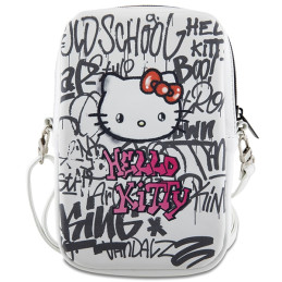Hello Kitty Graffiti Kitty Head krepšys - baltas