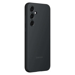 Samsung silikoninis dėklas EF-PA356TBEGWW, skirtas Samsung Galaxy A35 - juodas