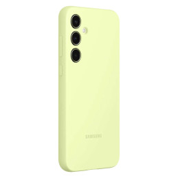 Samsung silikoninis dėklas EF-PA356TMEGWW, skirtas Samsung Galaxy A35 - žalias