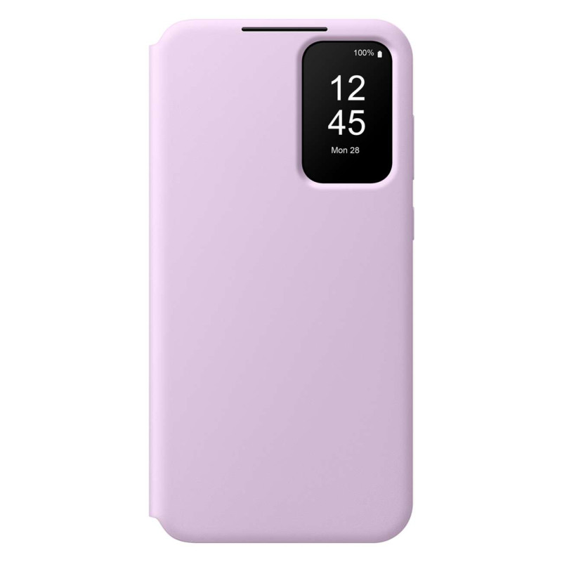 Samsung Smart View Wallet EF-ZA356CVEGWW dėklas su atvartu, skirtas Samsung Galaxy A35 - violetinė