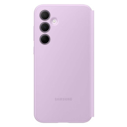 Samsung Smart View Wallet EF-ZA356CVEGWW dėklas su atvartu, skirtas Samsung Galaxy A35 - violetinė