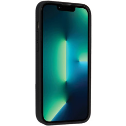 Audi sintetinės odos dėklas su MagSafe, skirtas iPhone 13 Pro / 13 - juodas