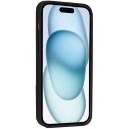 Audi sintetinės odos dėklas su MagSafe, skirtas iPhone 15 Plus / 14 Plus - rudas
