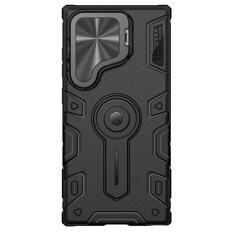Nillkin CamShield Armor Prop Case Samsung Galaxy S24 Ultra - juodas