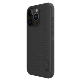 Nillkin Super Frosted Shield Pro magnetinis dėklas iPhone 15 Pro - juodas