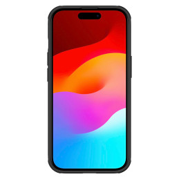 Nillkin Super Frosted Shield Pro magnetinis dėklas iPhone 15 - juodas