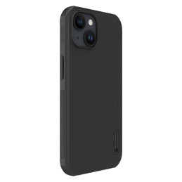 Nillkin Super Frosted Shield Pro magnetinis dėklas iPhone 15 - juodas