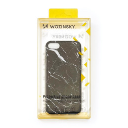 Wozinsky Marble gelio dėklo marmurinis dangtelis, skirtas Samsung Galaxy A02s EU rožinės spalvos