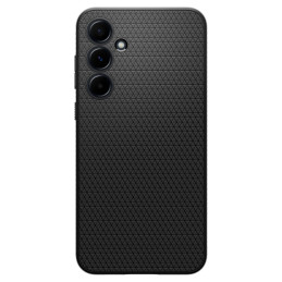 Spigen Liquid Air dėklas, skirtas Samsung Galaxy A55 5G - matinė juoda