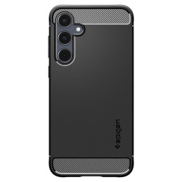 Spigen Rugged Armor dėklas, skirtas Samsung Galaxy A55 5G - matinė juoda