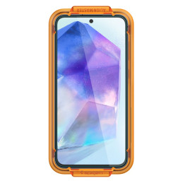 „Spigen Glass tR AlignMaster 2 Pack“ – „Samsung Galaxy A55“.