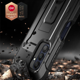 Unicorn Beetle Pro Supcase dėklas, skirtas Samsung Galaxy A15 4G / 5G – juodas