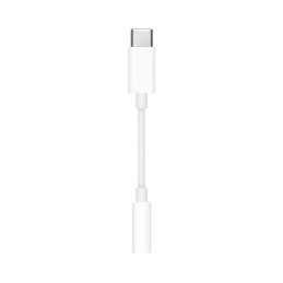 Apple MU7E2ZM/ A USB-C garso adapteris – 3,5 mm mini lizdas – baltas