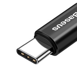 Baseus Fish Eye kabelis USB-A / USB-C 2A 1m - juodas