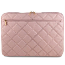 Guess Quilted 4G dangtelis 16" nešiojamam kompiuteriui - rožinis