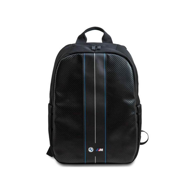 BMW Carbon & Blue Stripe kuprinė skirta 16" nešiojamam kompiuteriui - juoda