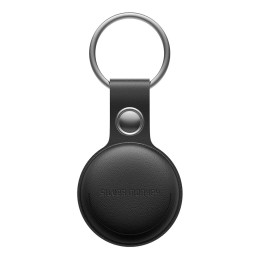 Silver Monkey Tag ieškiklis, suderinamas su Apple FindMy – baltas
