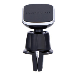 Silver Monkey CM-MGN-SM magnetinis automobilio orlaidės laikiklis - juodas