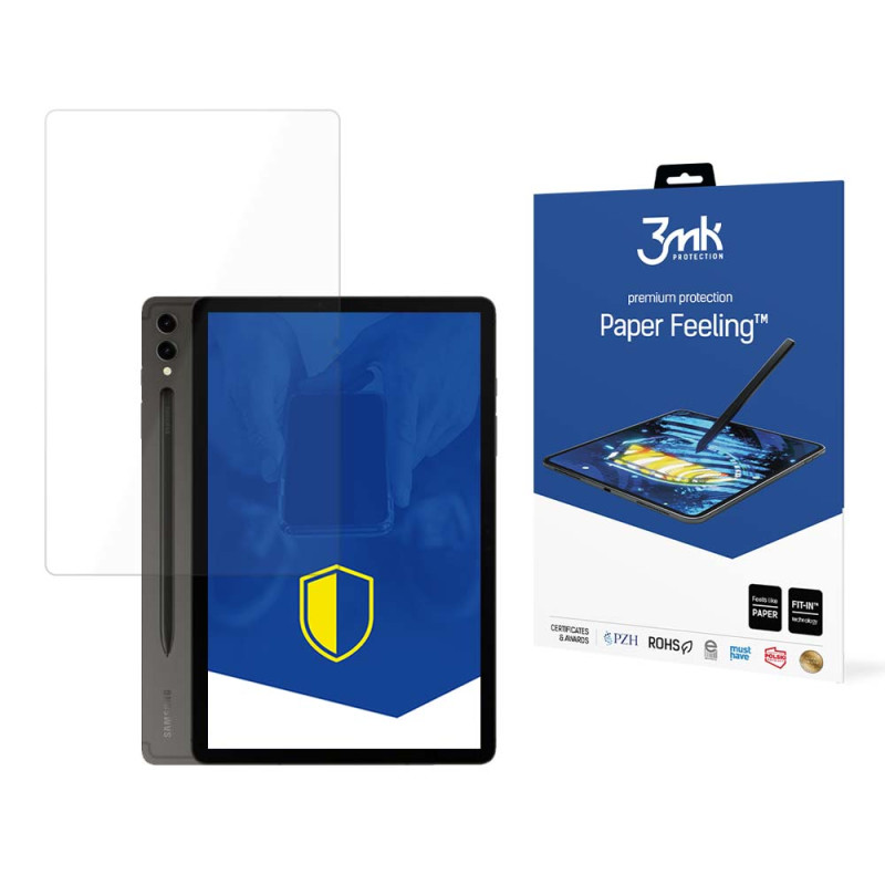 3mk Paper Feeling™ matinė folija, skirta Samsung Galaxy Tab S9+