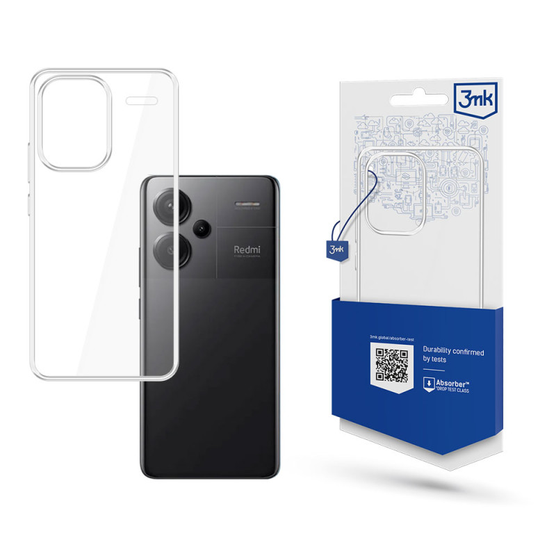 3mk skaidrus dėklas, skirtas Xiaomi Redmi Note 13 Pro+ - skaidrus