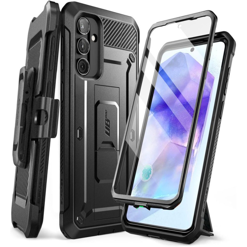 Unicorn Beetle Pro Supcase dėklas, skirtas Samsung Galaxy A55 5G - juodas