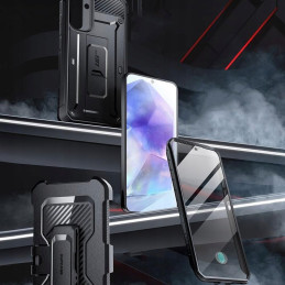 Unicorn Beetle Pro Supcase dėklas, skirtas Samsung Galaxy A55 5G - juodas