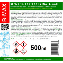 Ekstrahuojamas benzinas aerozolyje B-MAX Spray 500ml
