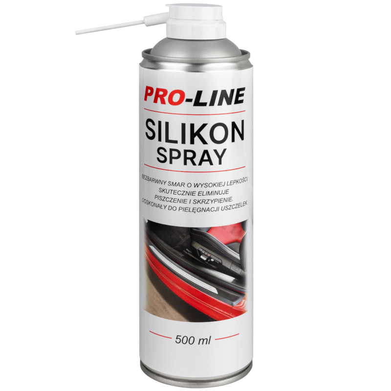 Silikoninis purškiamas tepalas sandariklių priežiūrai PRO-LINE 500ml