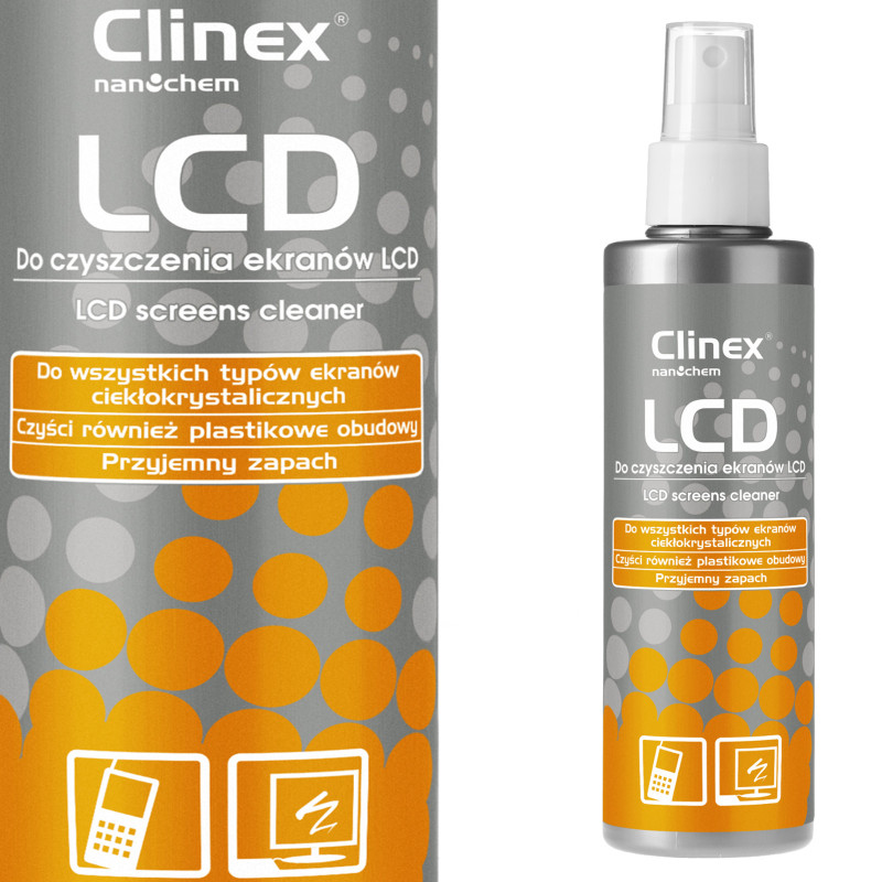 CLINEX LCD 200ML skystis telefonų LCD ekranams ir monitoriams valyti