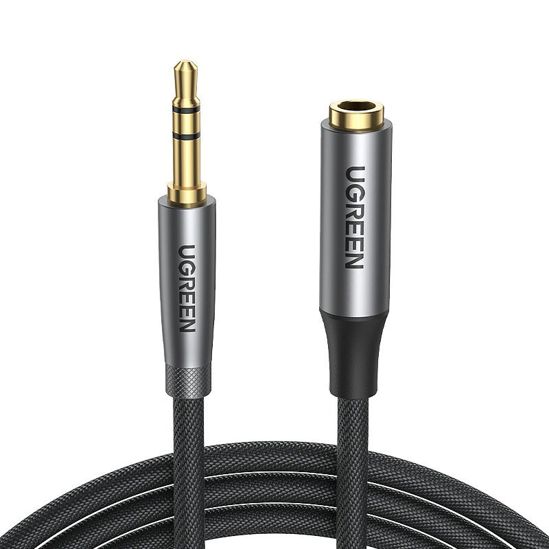 Ugreen AV190 AUX ilgintuvo kabelis 3,5 mm mini lizdas 1 m