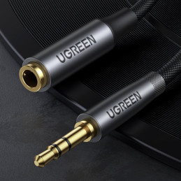 Ugreen AV190 AUX ilgintuvo kabelis 3,5 mm mini lizdas 1 m