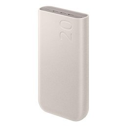 Powerbank Samsung EB-P4520XUEGEU 20000 mAh 3x USB-C 45W SFC - smėlio spalvos