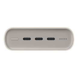 Powerbank Samsung EB-P4520XUEGEU 20000 mAh 3x USB-C 45W SFC - smėlio spalvos