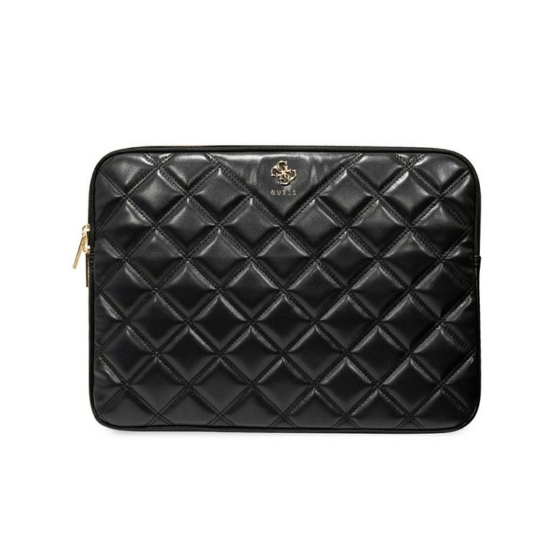 Guess Quilted 4G dangtelis 14" nešiojamam kompiuteriui - juodas