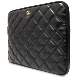 Guess Quilted 4G dangtelis 14" nešiojamam kompiuteriui - juodas