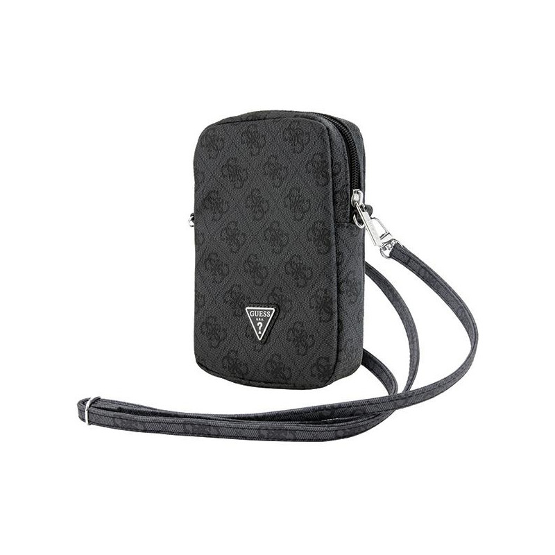 Guess Zip 4G Triangle krepšys - juodas