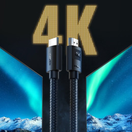 Ugreen HDMI 2.0 – HDMI 2.0 4K kabelis 3 m juodas (HD119 40102)