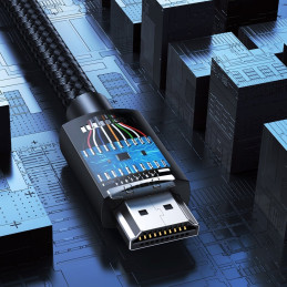 Ugreen HDMI 2.0 – HDMI 2.0 4K kabelis 3 m juodas (HD119 40102)