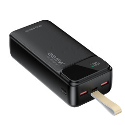Choetech PD22.5W Dual USB-A+Type-C maitinimo blokas 30000mAh juodas
