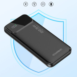 Choetech B728 Powerbank 10000mAh 22,5W PD USB-A / USB-C - juoda