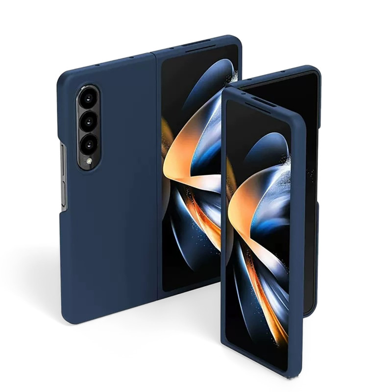 Silikoninis dėklas, skirtas Samsung Galaxy Z Fold 6 - mėlynas