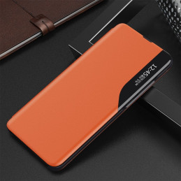 Eco Leather View Case elegantiškas dėklas su atvartu ir stovo funkcija, skirta Xiaomi Redmi K40 Pro+ / K40 Pro / K40 / P...