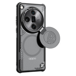 Nillkin Iceblade Prop dėklas, skirtas Oppo Find X7 Ultra su magnetiniu moduliu - juodas