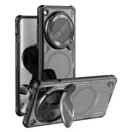Nillkin Iceblade Prop dėklas, skirtas Oppo Find X7 Ultra su magnetiniu moduliu - juodas