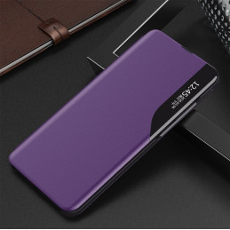 Eco Leather View Case elegantiškas dėklas su atvartu ir stovo funkcija, skirta Xiaomi Redmi K40 Pro+ / K40 Pro / K40 / P...