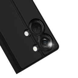 Dux Ducis Skin Pro dėklas su atvartu ir kortelių lizdu, skirtas OnePlus Nord 3 / Ace 2V - juodas